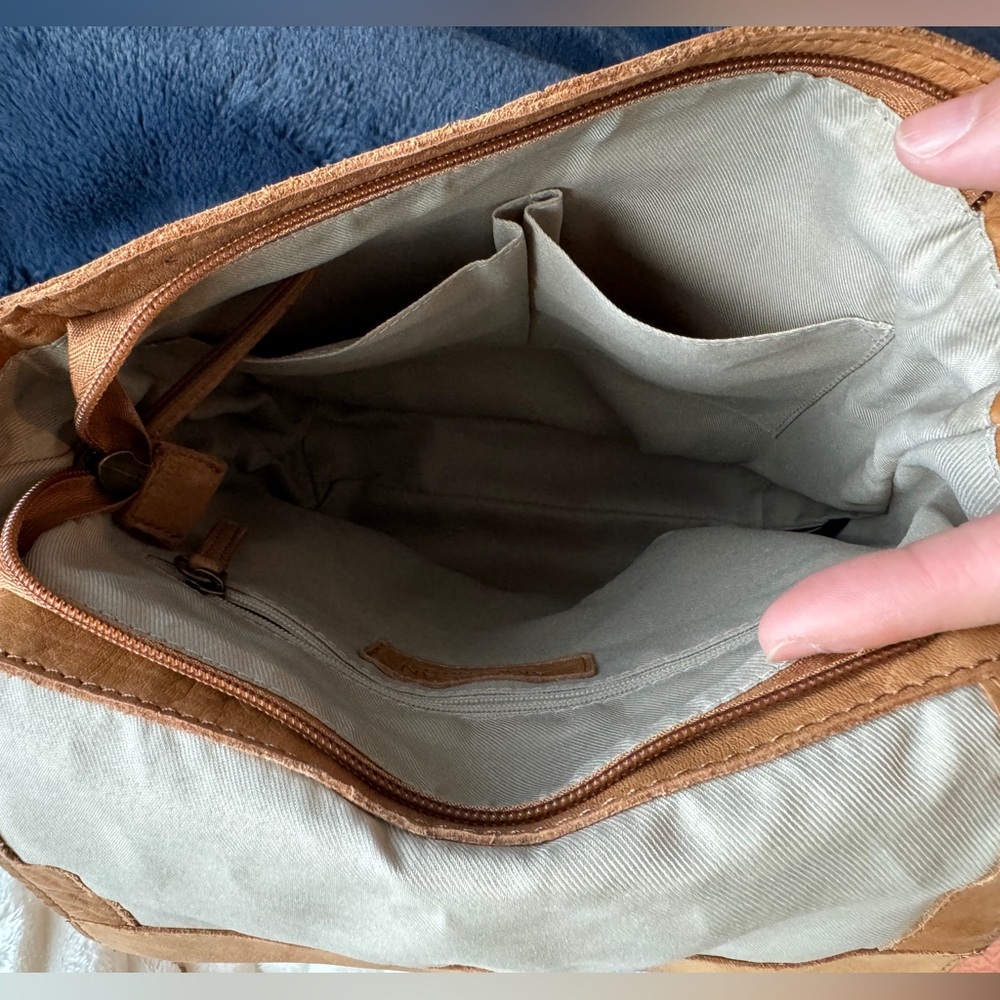 Liberty Backpack Light Brown American Leather Co summer casual Cognac - Picture 6 of 9